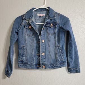 Ci Sono Kids Girls size 8 Blue Denim Jacket